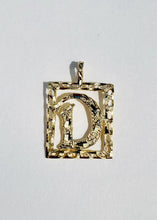 Load image into Gallery viewer, 14k Gold &quot;D&quot; Charm
